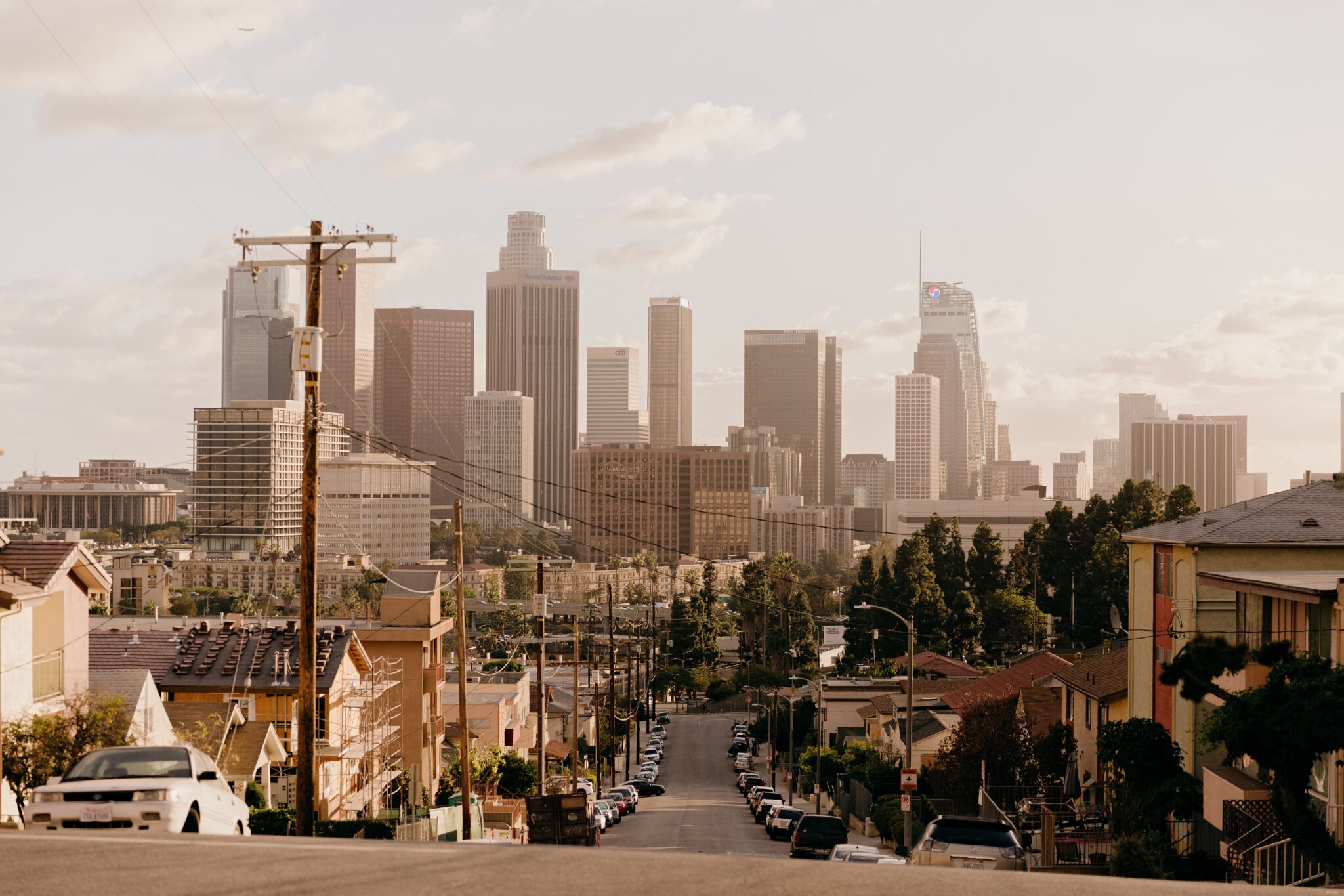 Los Angeles Skyline Day