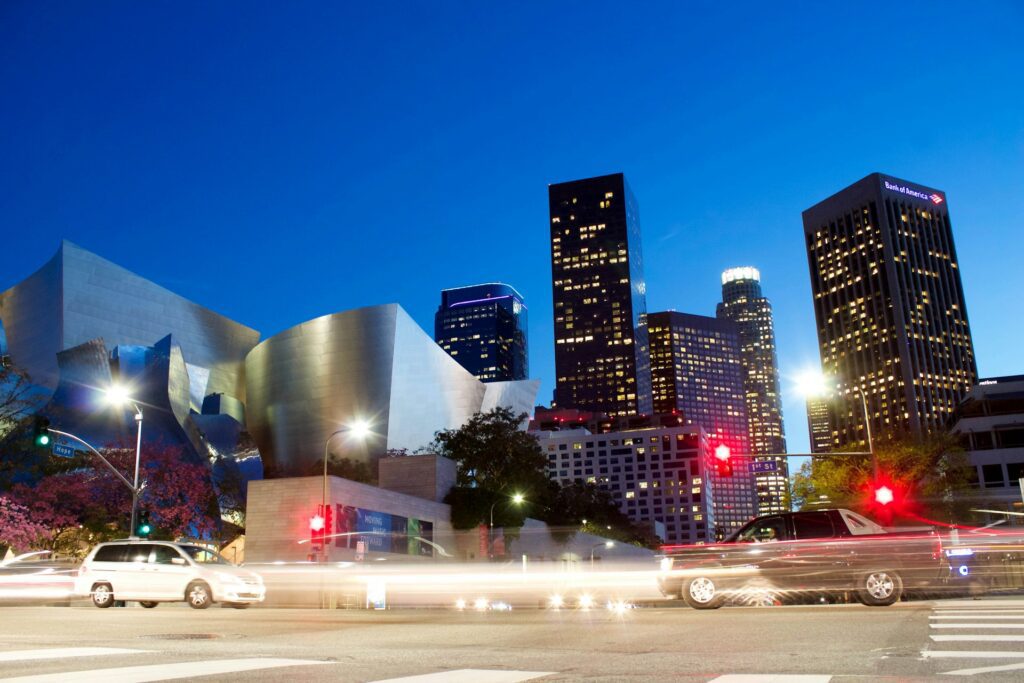 Disney concert hall in LA