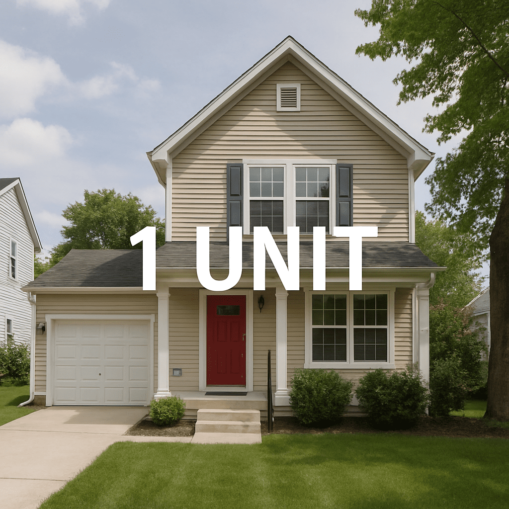 1 unit residence