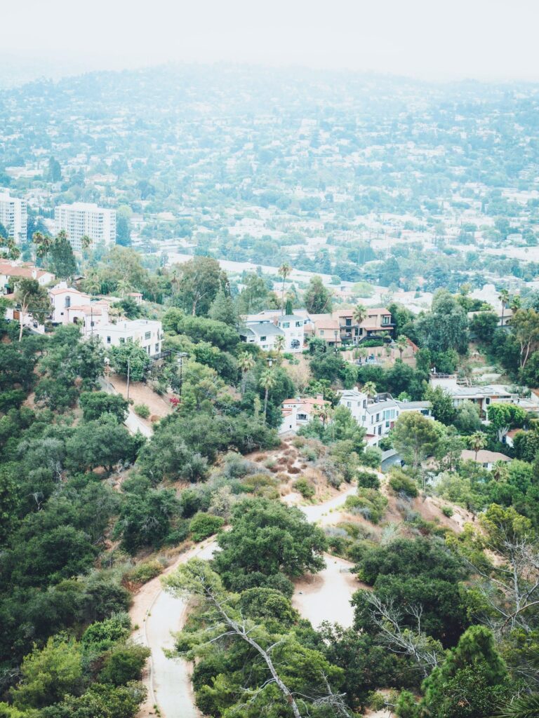 Hillside home in Hollywood