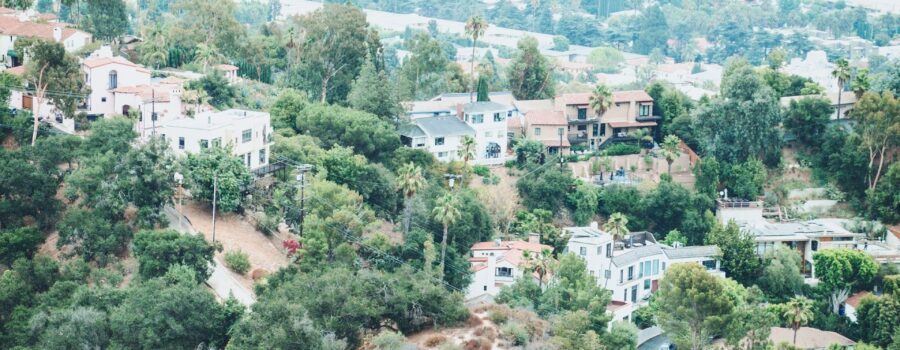 Hillside home in Hollywood