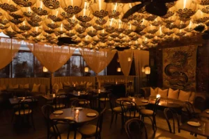 The Night We Met interior at mid wilshire, Los Angeles