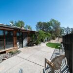 Backyard view showing space for an ADU accessory dwelling unit