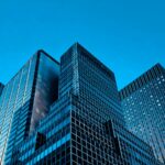 Modern commercial high-rise buildings representing real estate development