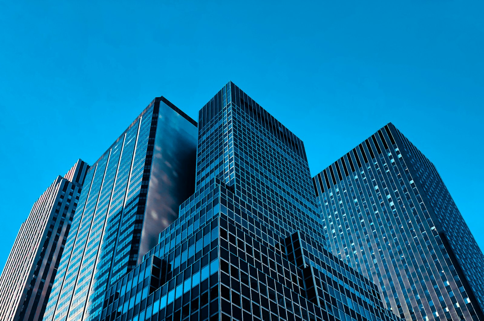 Modern commercial high-rise buildings representing real estate development
