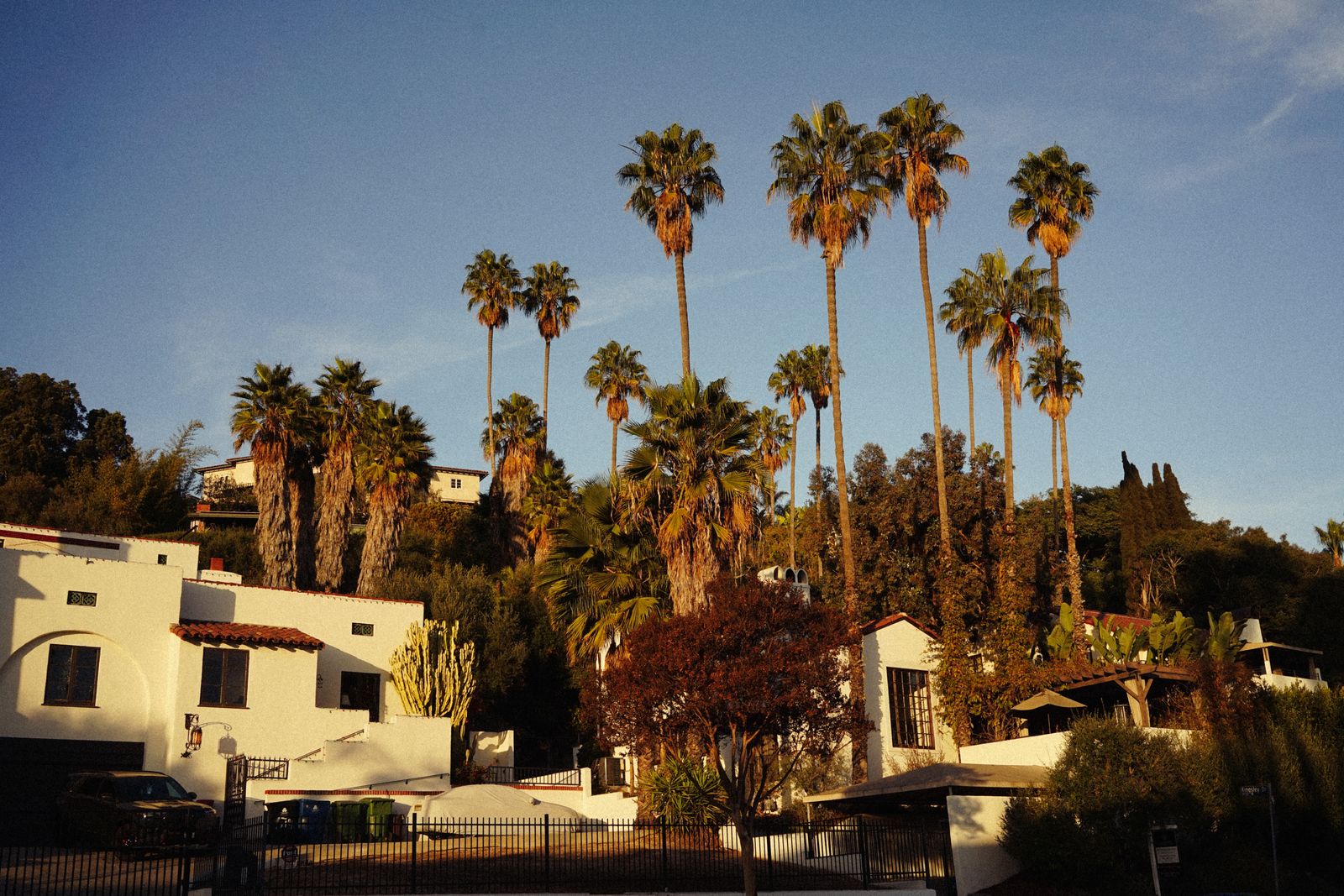 Spanish-style homes in an older Los Angeles neighborhood, where the historical resources exception can defeat a CEQA categorical exemption